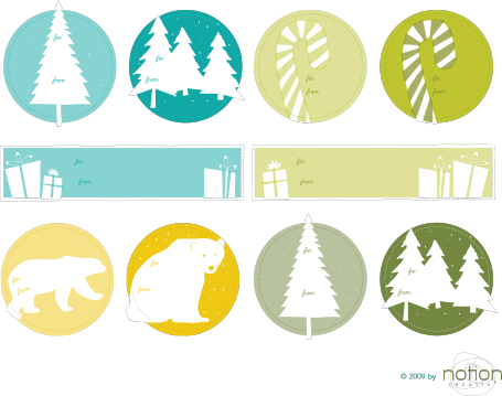 Amazing Selection Of 25 Free Christmas Tags Collections - Christmas Gift (455x359)