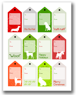 Download Your Free Printable Gift Tags - Illustration (328x411)