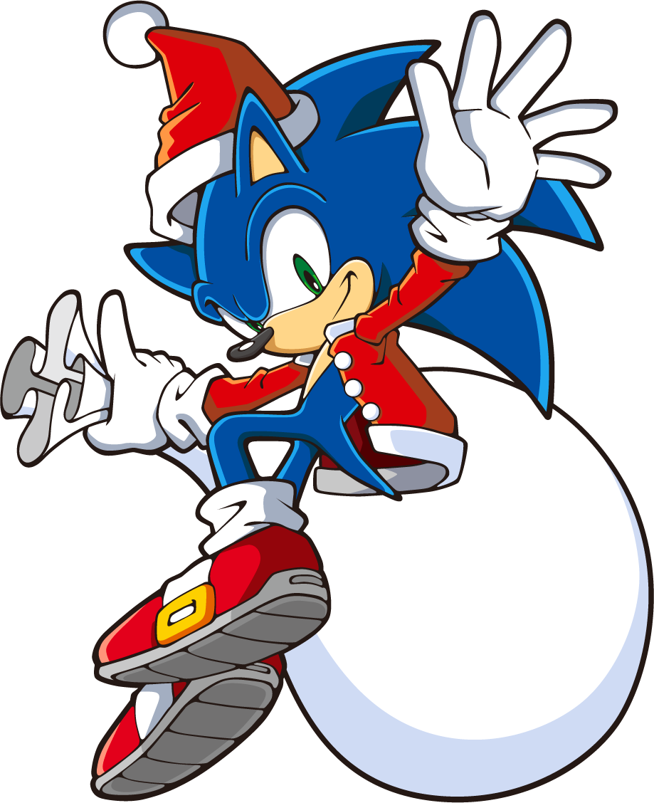 Sonic Channel Xmas - Sonic Channel Official Artwork (919x1128)