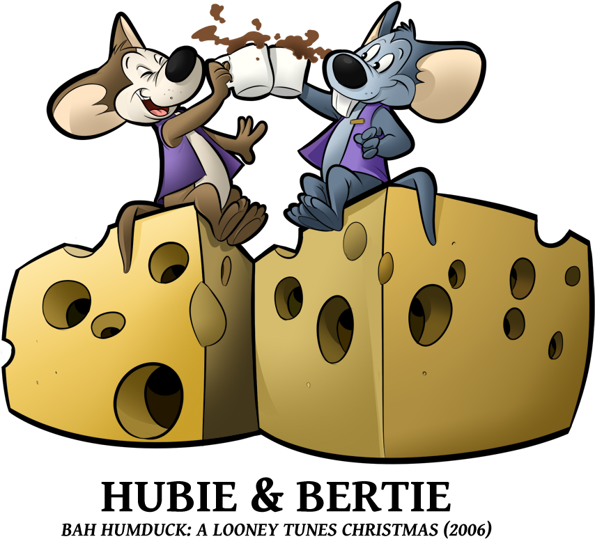 For The First 25 Days Of December My Looney Tunes History - Looney Tunes Hubie And Bertie (900x788)