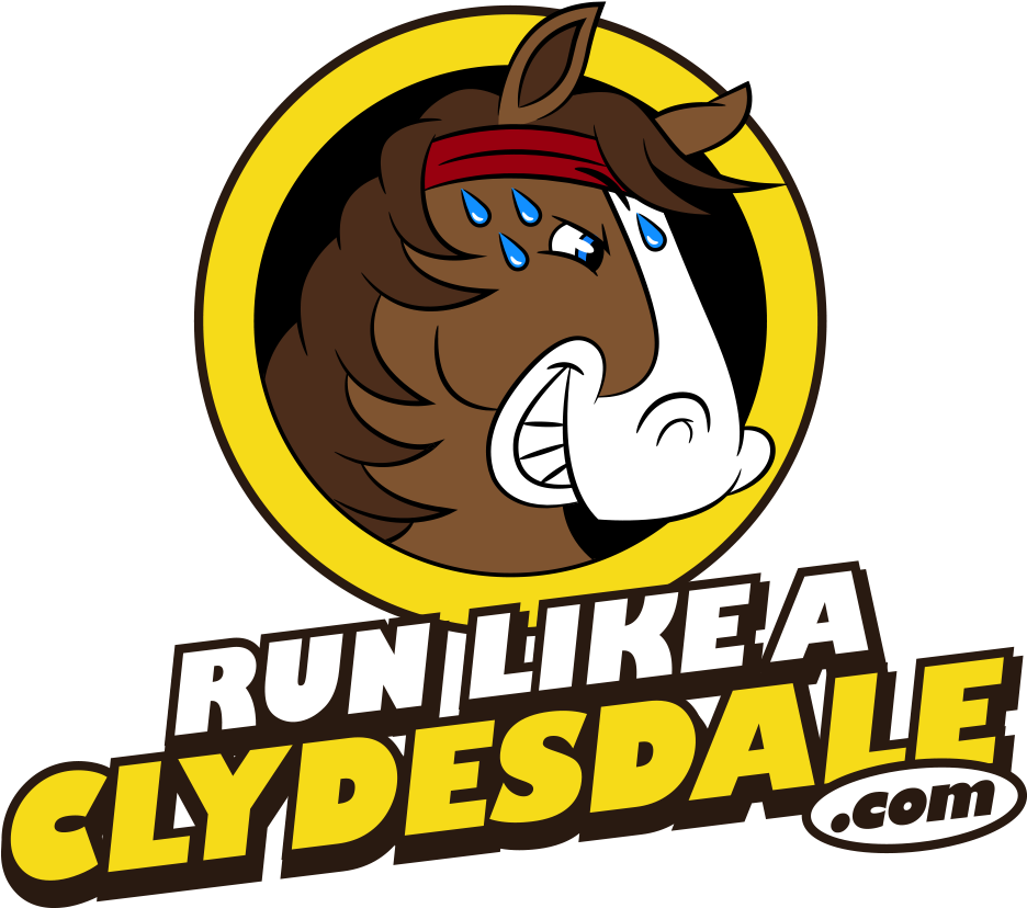 Run Like A Clydesdale - Clydesdale Runner (1035x966)