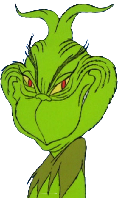 25 Days Of Christmas // Day - Grinch Evil Smile Gif (396x666)
