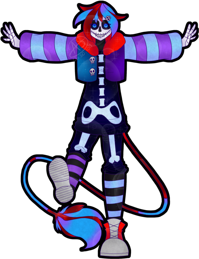 Happy Happy Halloween By Maskedmadhatter - Simple Cartoon Character (776x1029)