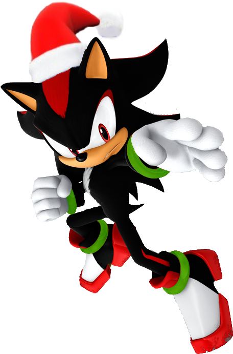 Christmas Shadow By Silverdahedgehog06 - Colors The Best Of Sonic (484x704)