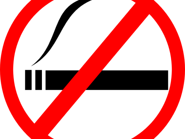 No Smoking Clipart Cigarette - No Smoking Sign Transparent (640x480)
