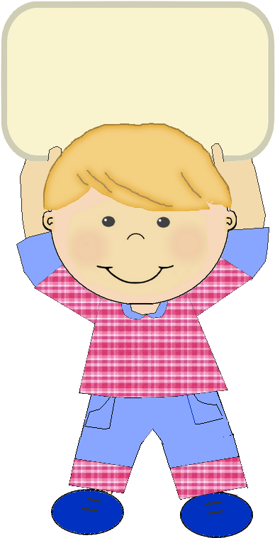 Clip Artimageseducational Activitiesboy Boysecondary - Niños Con Pancarta (614x791)