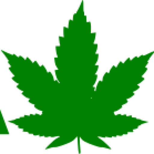 Cannabis Smoking Medical Cannabis Clip Art - Weed Leaf Png (512x512)