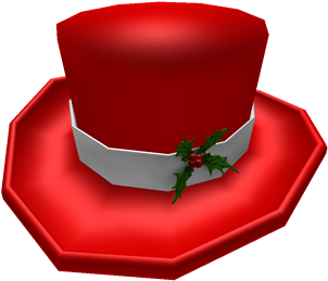Mistletoe Top Hat - Cowboy Hat (420x420)