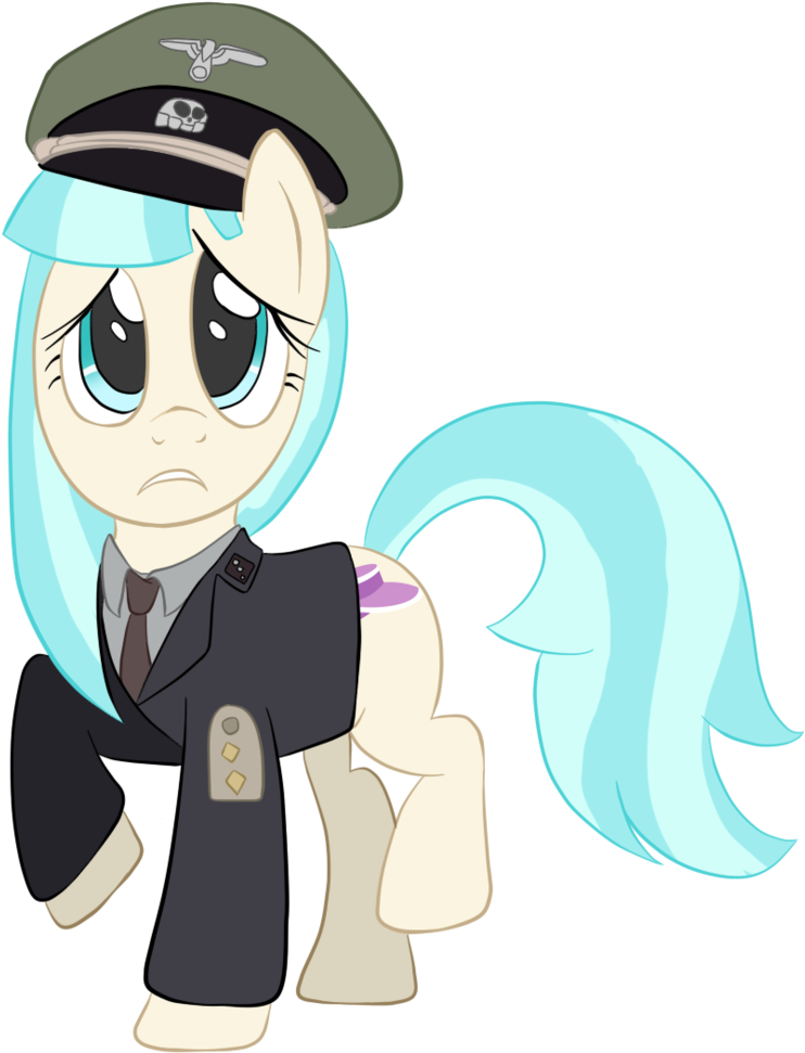 Coco Pommel In Uniform By Infernaldalek - Cartoon (794x1006)