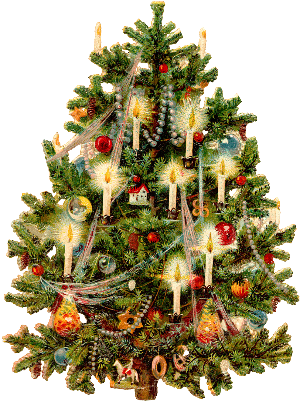 Image - Victorian Era Christmas Tree (1034x1353)