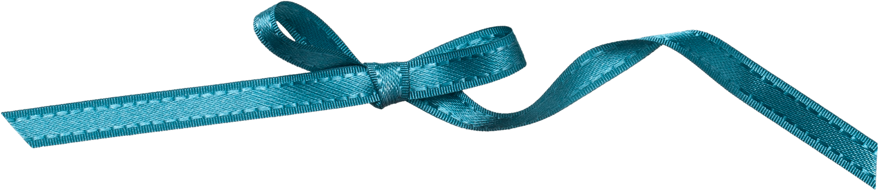 Ribbon Island Indigo - Blue Ribbon For Christening Png (1774x392)