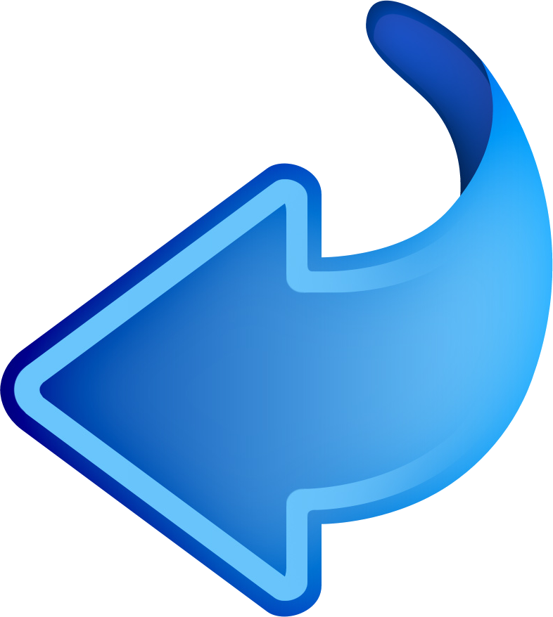 Servicios Profesionales - Back Arrow Blue Png (786x878)