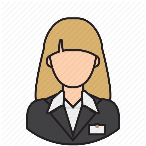 Receptionist Cartoon Png (512x512)
