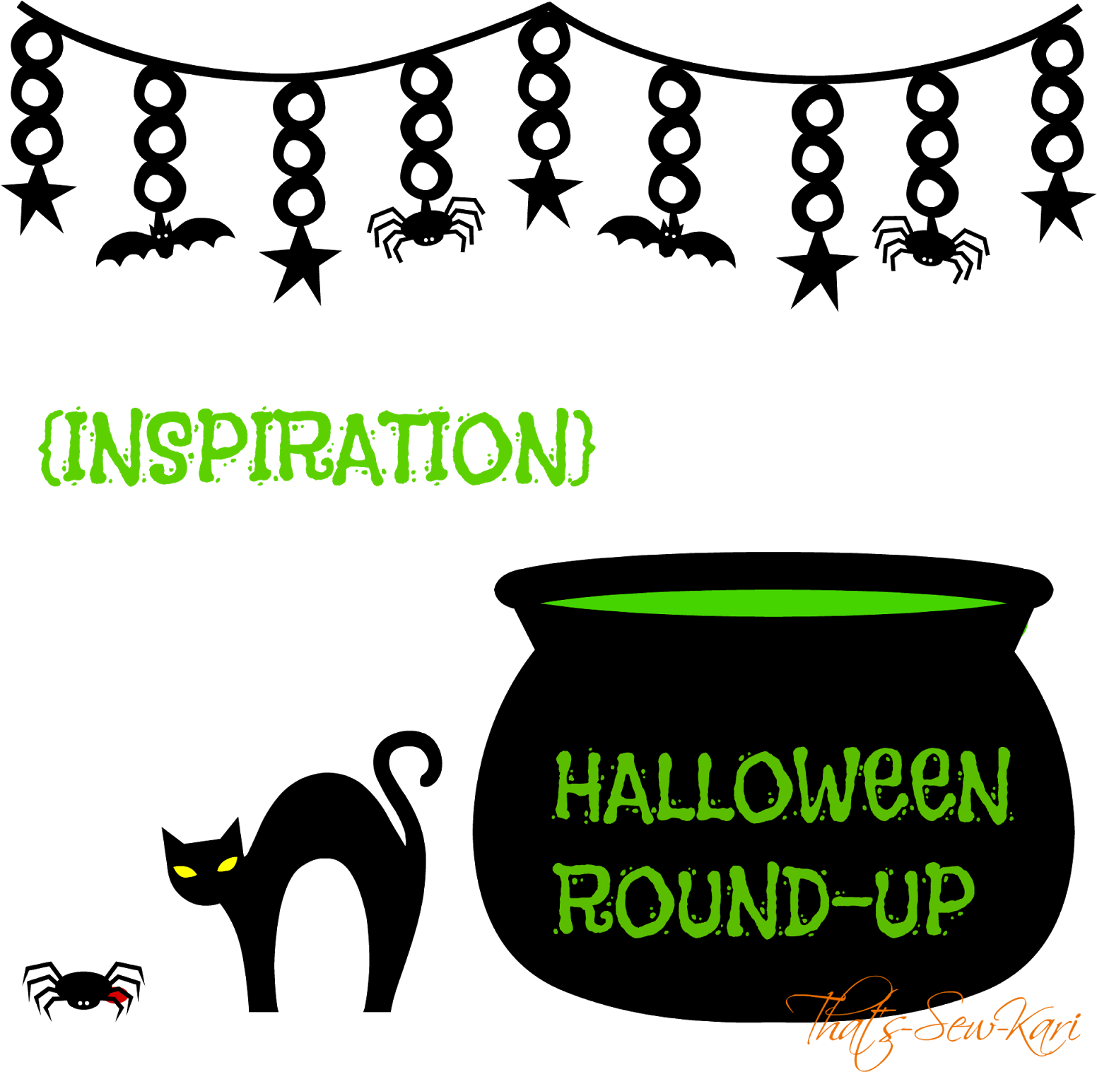 {inspiration} Halloween Round-up - Louise Carey - Halloween Canvas (1600x1600)