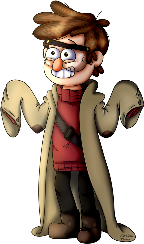 Gravity Falls ~ You'll Grow Into It By Aritina - Cartoon (727x1100)