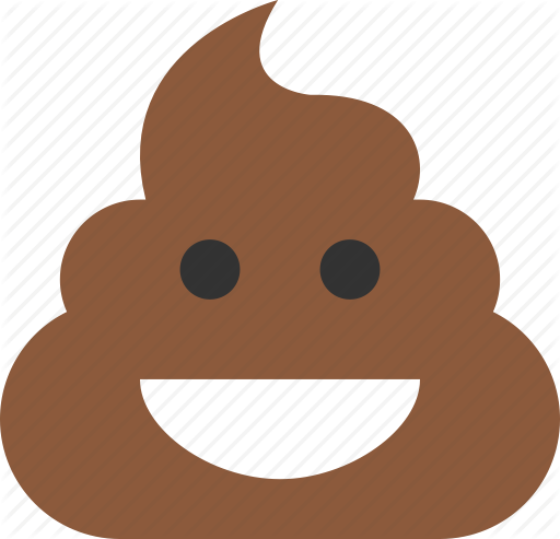 Happy, Poop Icon Icon Search Engine - Poop Icon Ico (512x493)