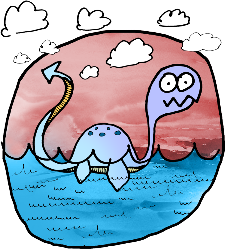 A Plesiosaur On An Exciting Journey - Plesiosauria (1000x1200)