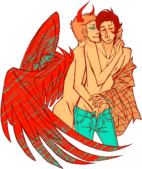 “ Red-hot Devil Lookin' For Some Drama's Gonna Take - Drama (500x596)