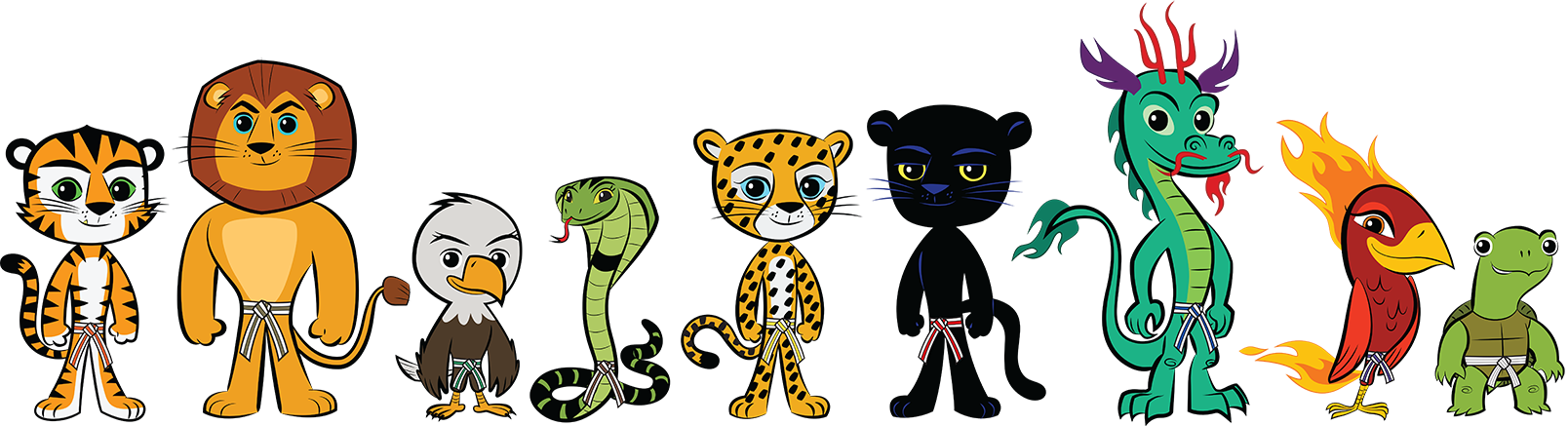 The Ata Tigers Program Includes A 9 Book Series By - American Taekwondo Association (1608x437)