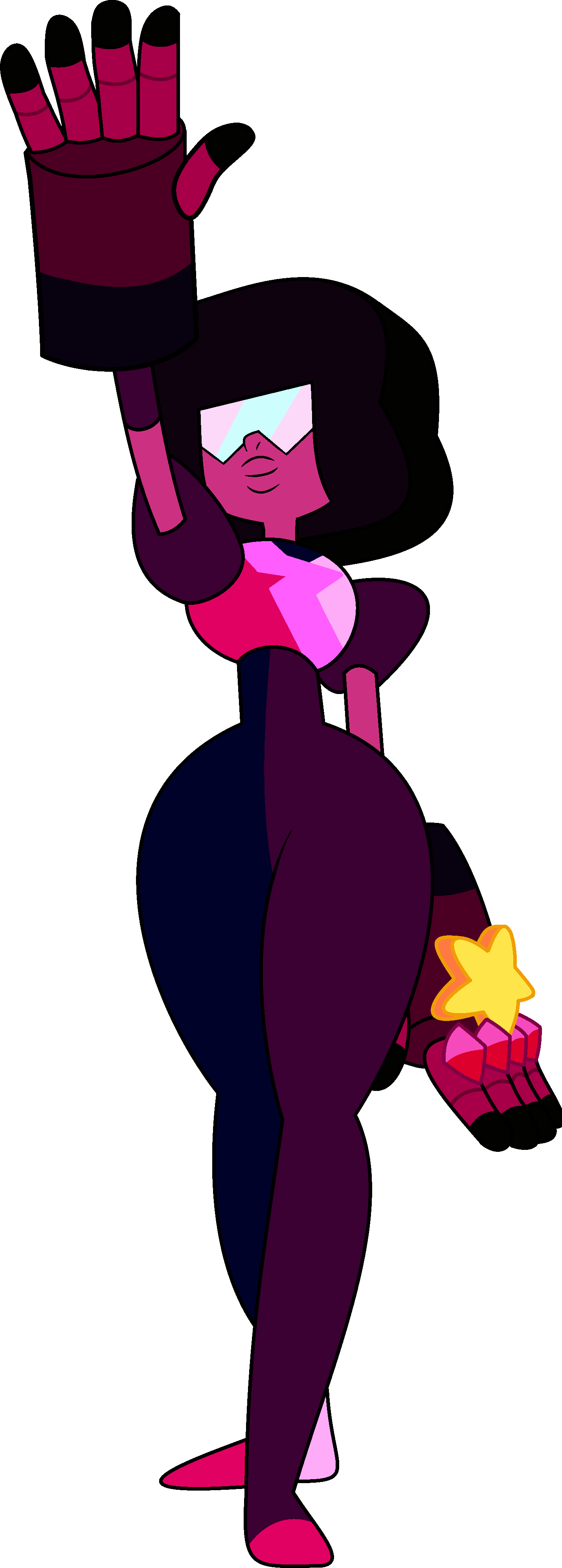 Compare Garnet ◊ - Garnet Steven Universe Weapon (1430x3990)