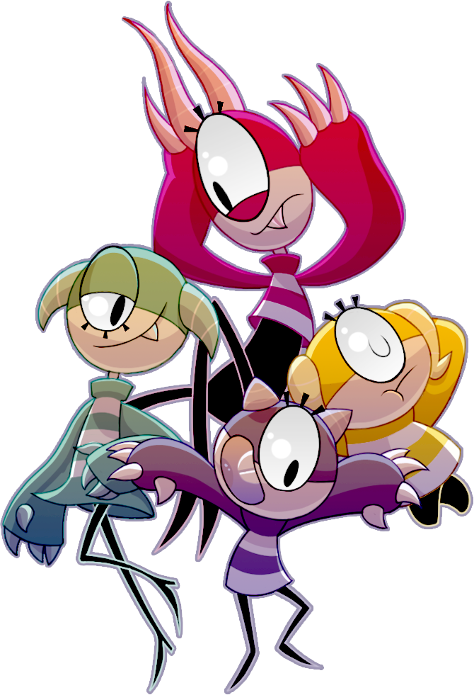 An Amazing Drawing Of Looter And His Lootin' Crew By - Cartoon (670x981)