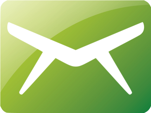 Web 2 Green Email 3 Icon - Light Aircraft (512x512)