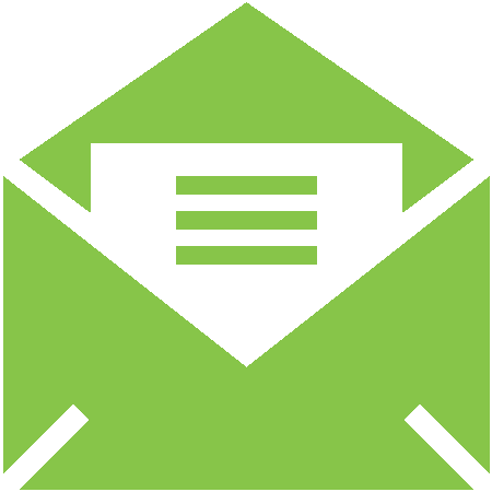 Icon Email Mail Green - Mail (450x450)