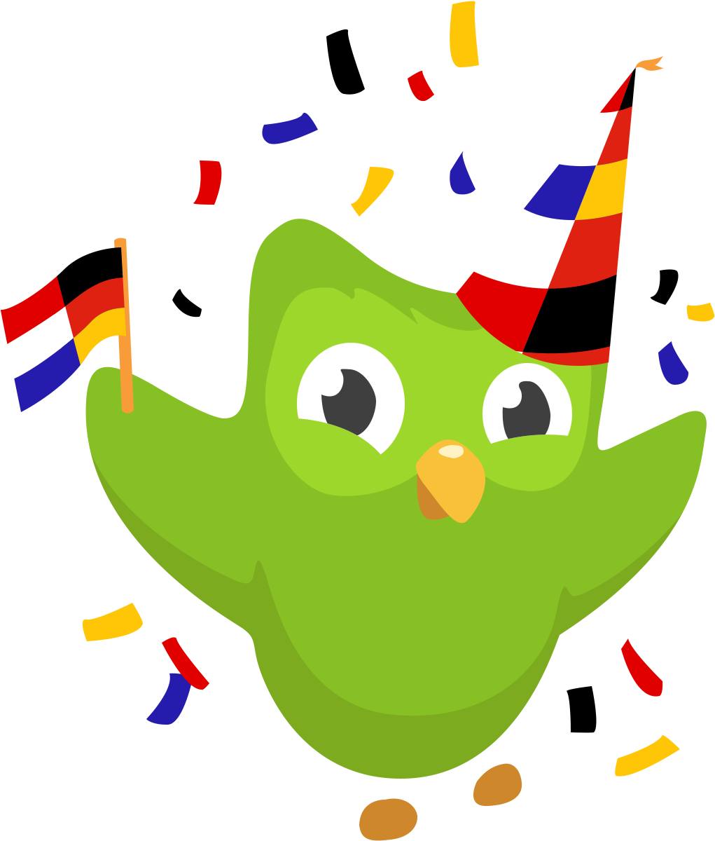 So Many Of Them Duo's Got A Lot Of Friendsthat's Good - Duolingo Buho (1140x1297)