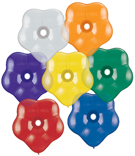 Image - Qualatex Geo Blossom Latex Balloons (600x539)