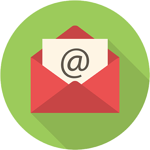 Email Icon - Email Flat Design (492x492)