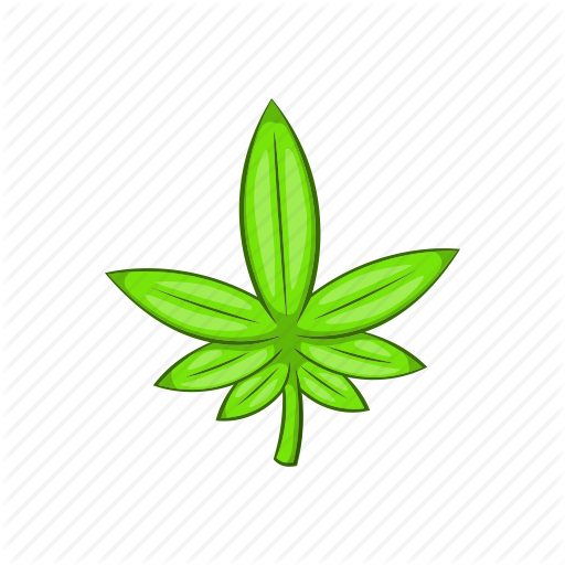 Weed Symbol Clip Art At - Hojas De Marihuana Animadas (512x512)