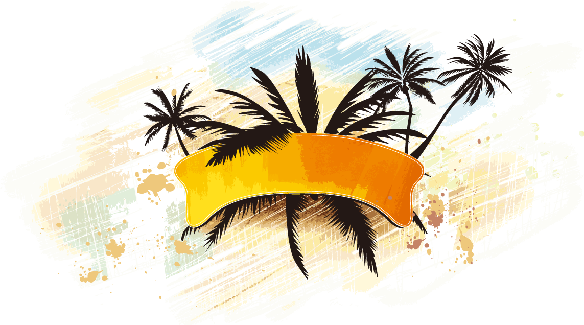 Download and share clipart about Hawai Playas De Miami Beach - Png Watercol...