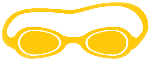 Goggles - Swimming Goggles Icon (512x260)