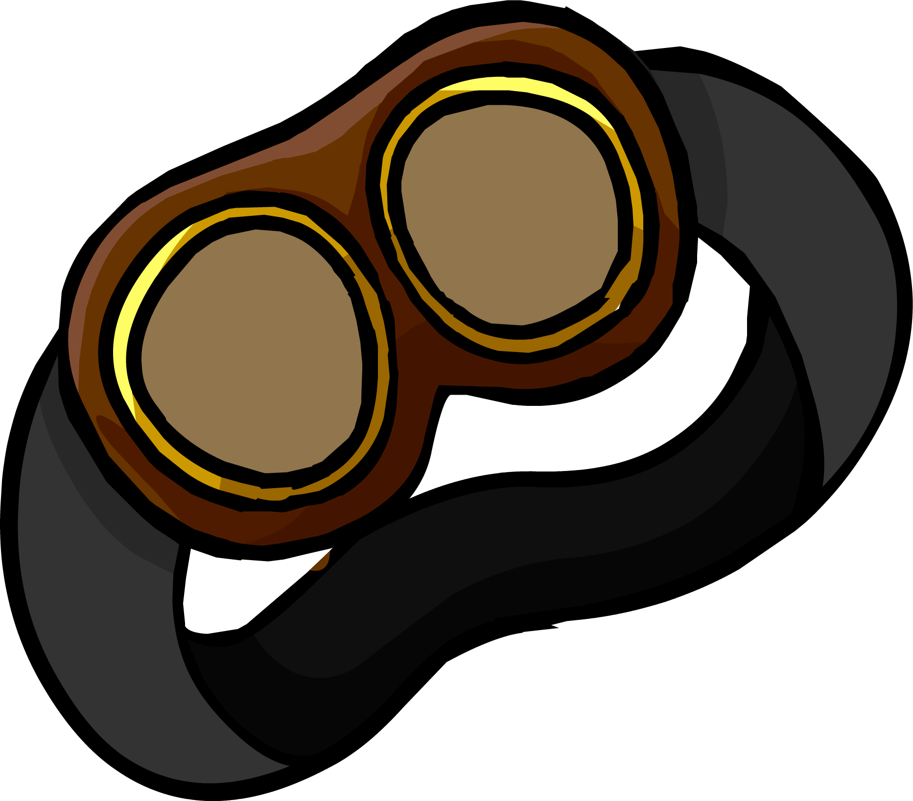 Aviator Goggles - Club Penguin Goggles (1865x1636)