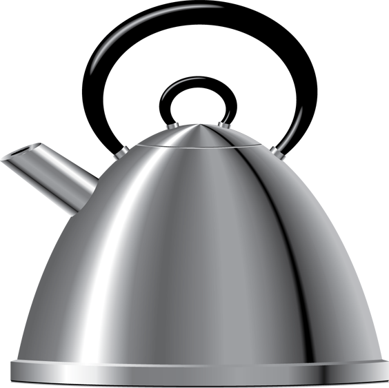 Kettle Clipart - Kettle Clipart (564x563)