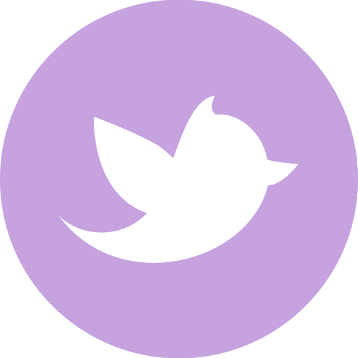 Instagram Twitter Bloglovin Pinterest Email - Circle (512x512)