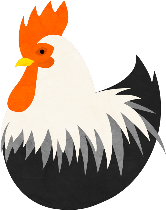 Animais Da Fazenda E Etc - Chicken (600x730)