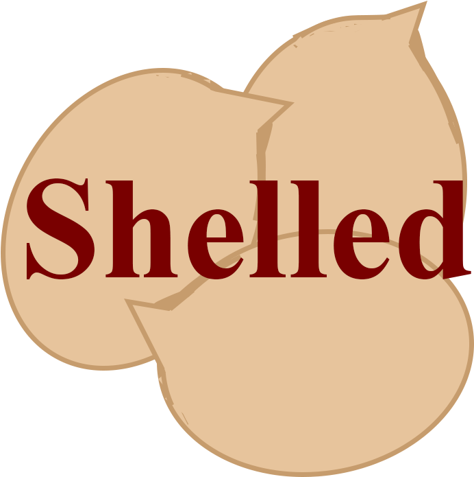 Split Peanut Cartoon Drawn Clipart Peanut Types - Shen Kuo (1000x1000)