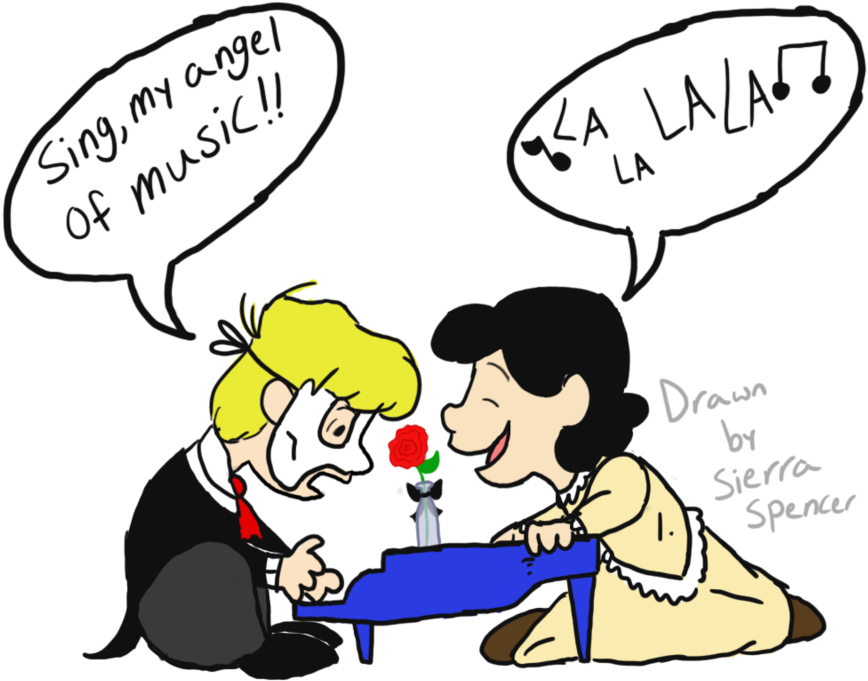 Peanuts Schroeder Of The Opera By Kabuki Sohma - Cartoon (1024x1024)