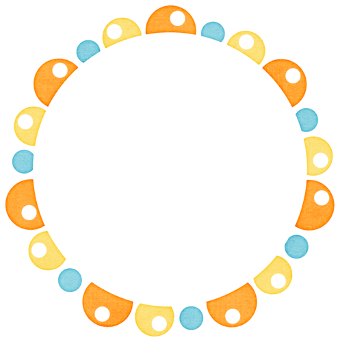 Ladylony Альбом «скрап-наборы / Sky High Summer» На - กรอบ วงกลม น่า รัก ๆ (497x500)