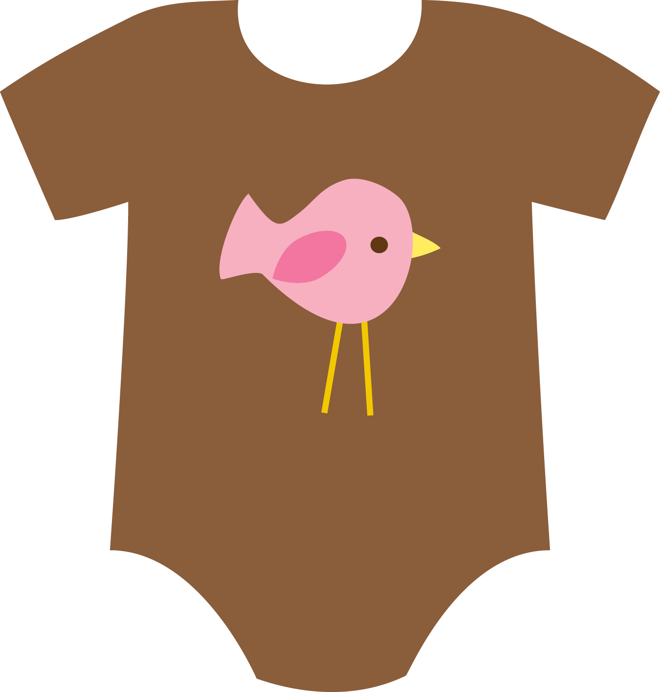 Pin Baby Shirt Clip Art - Baby Onesie Cartoon Clip (1350x1415)