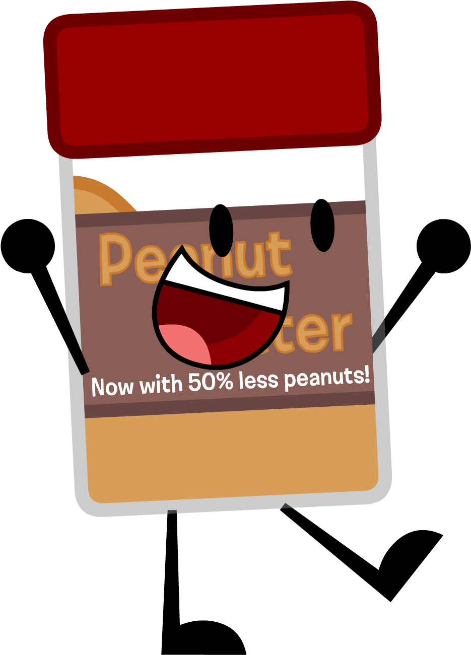 Peanut Butter - Object Shows Peanut Butter (1039x1321)