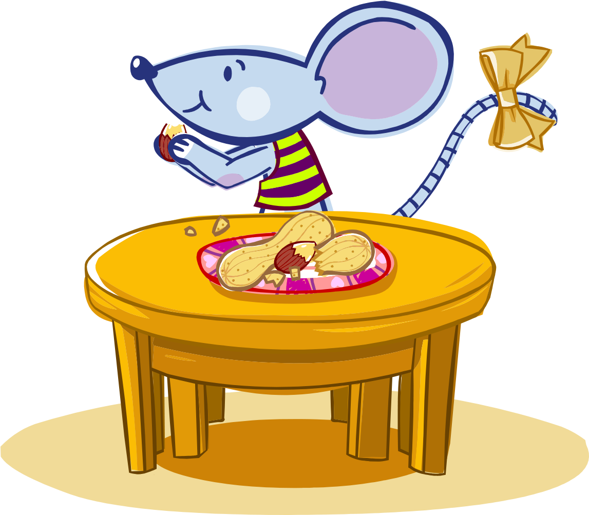 Mouse Cartoon Peanut Animation Illustration - Mouse Cartoon Peanut Animation Illustration (1260x1088)