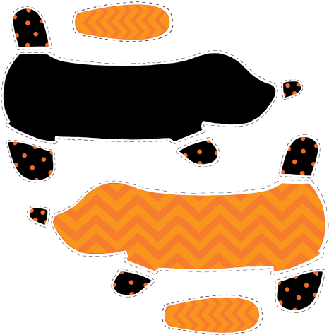 2-3 Feet Of Ribbon - Skateboard Deck (500x509)