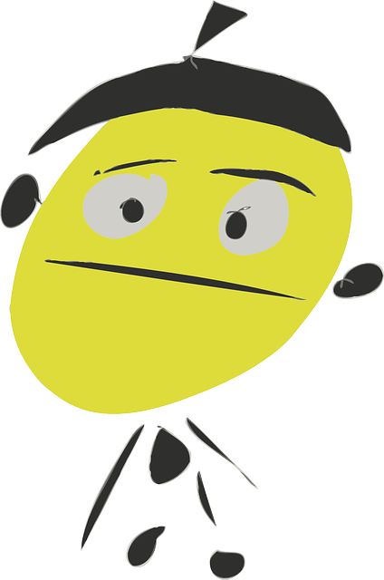 Boy Painter, Man, Person, Head, Boy - Cartoon (424x640)
