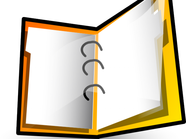 3 Ring Binder Cliparts - Binder Clip Art (640x480)