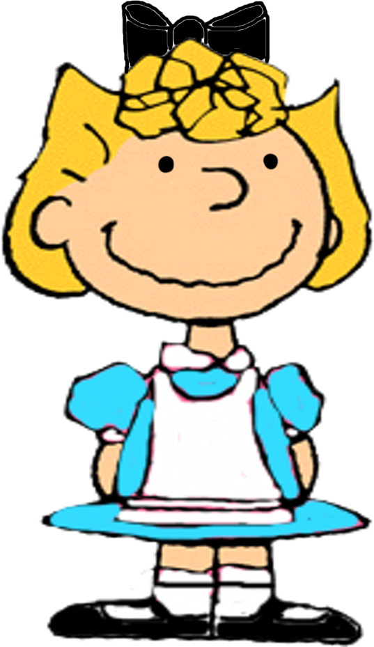 Peanuts Wallpaper Titled Sally As Alice {from Alice - Sally From Charlie Brown (537x929)