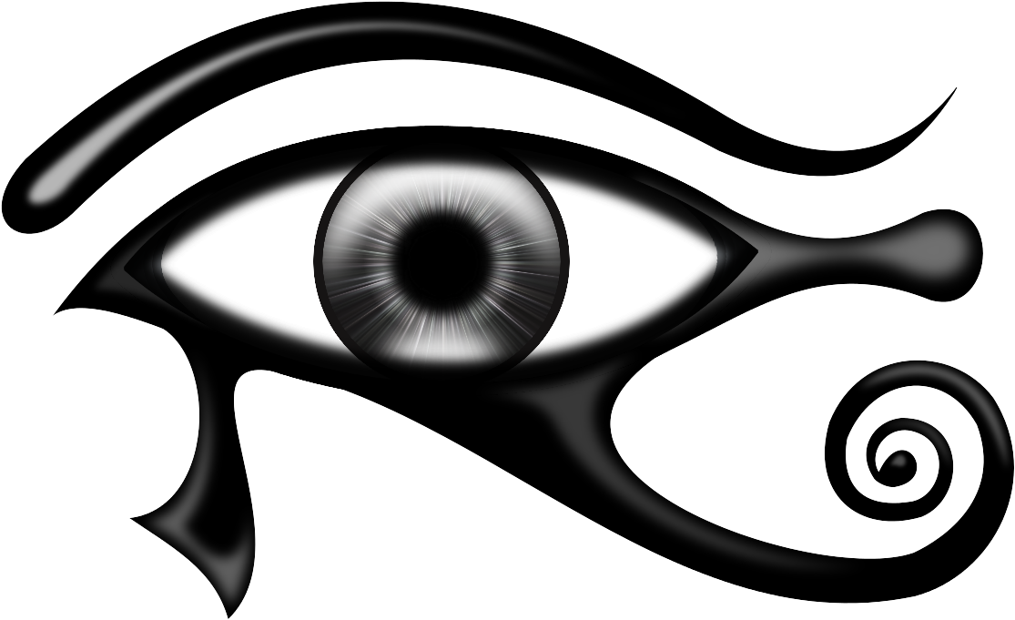 O Olho De Hórus - Egyptian Eye Png (1132x698)
