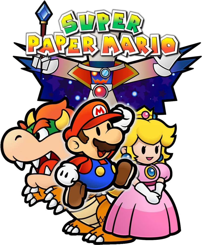 The Dark Side Of The Moon - Wii Super Paper Mario (874x1024)
