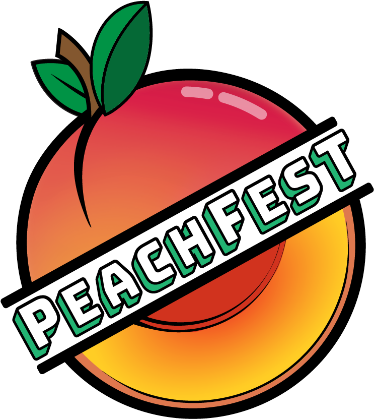 Peachfest = Eating Peaches And Pork For Charity - Peachfest 2018 At Flatironcity (922x941)